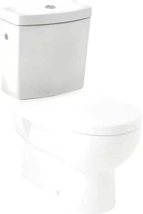 Baltas KLOZETAS bakelis Jika Mio su šoniniu vandens įvadu ir DualFlush 3/6 l nuleidimu