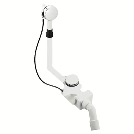 Kaldewei Comfort-Level automatinis sifonas voniai chromo spalvos, pailgintas nutekėjimo ir perpildymo komplektas 725 mm.