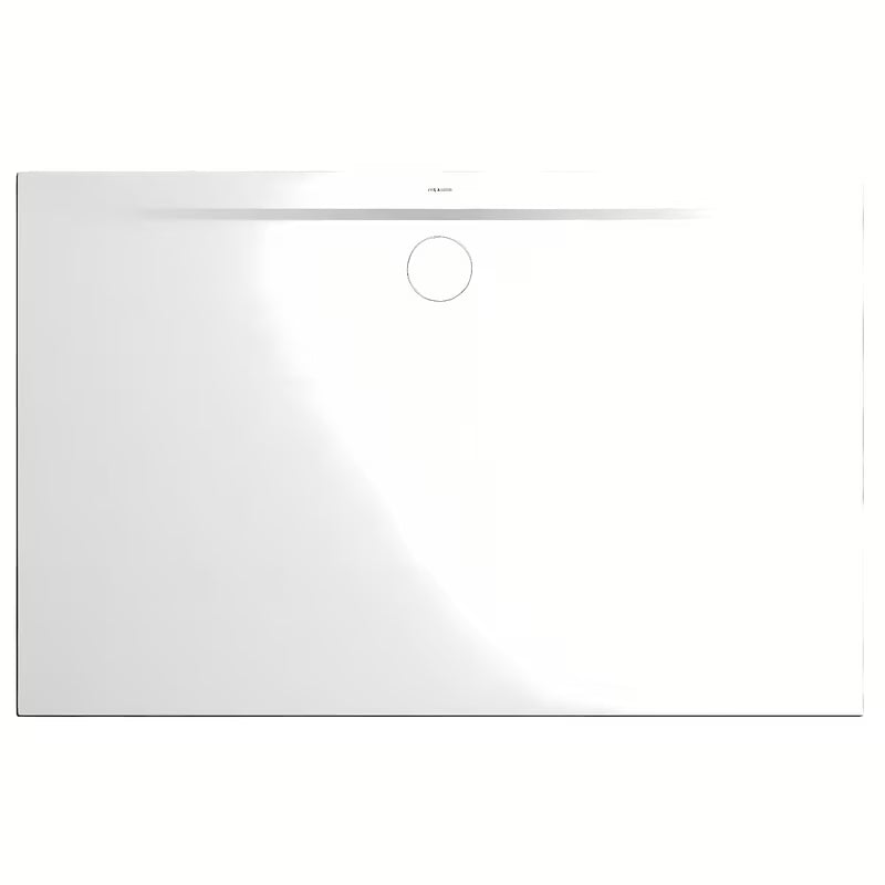 Balta stačiakampis dušo padėklas Kaldewei Superplan Zero 80x150 cm iš emaliuoto plieno