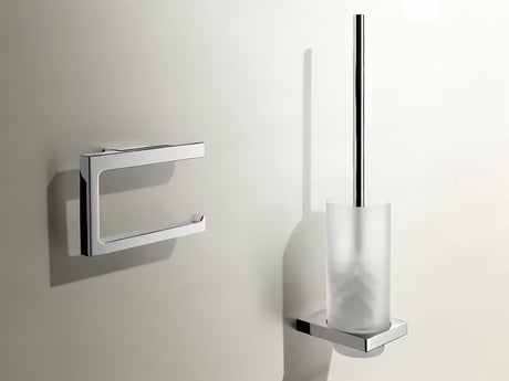 Sieninė WC šepetys Keuco Edition 11 chromo spalvos, paprasto elegantiško dizaino