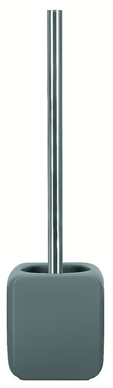 Laisvai pastatomas WC šepetys Kleine Wolke Cubic antracito spalvos, modernaus dizaino