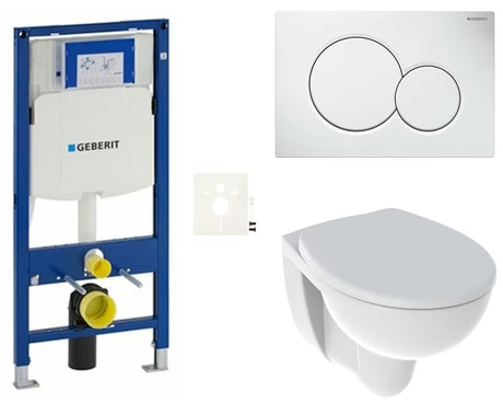 Pakabinami WC komplektas Kolo Rekord su moduliu Geberit Duofix pro potinkinei instaliacijai