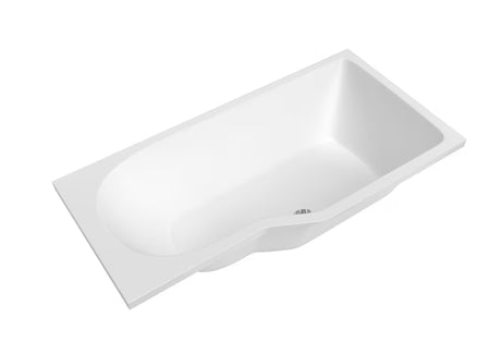 Laguna Beáta Plus asimetrinė kampinė vonia dešinė 160x80 cm iš lieto PMMA akrilo, blizgaus paviršiaus