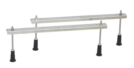 Reguliuojamos vonios kojelės pro akrilinėms vonios SAT ir Laguna, aukščio reguliavimas 80–195 mm.