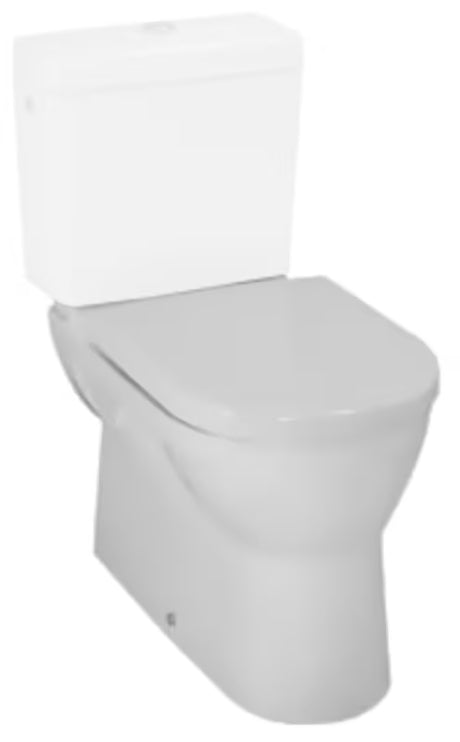 Balta pastatomas WC kombinuoto klozeto dubuo Laufen Pro s su lentyniniu nuplovimu ir Vario nuotaku