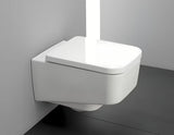 Balta KLOZETO dangtis Laufen Pro iš duroplasto su dangčiu ir softclose technologija pro lėtam užsidarymui.