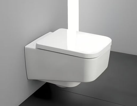 Balta KLOZETO dangtis Laufen Pro iš duroplasto su dangčiu ir softclose technologija pro lėtam užsidarymui.