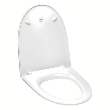 Balta KLOZETO dangtis Laufen Pro Nordic iš patvaraus duroplasto.