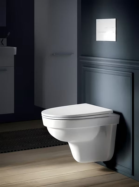 Balta KLOZETO dangtis Laufen Pro Nordic iš duroplasto su softclose pro tyliam ir sklandžiam užsidarymui.
