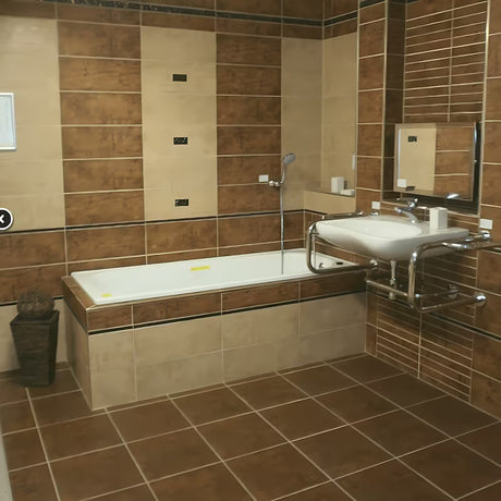 Stačiakampė vonia Multi 170x70 cm iš emaliuoto plieno pro kairinei ir dešininei orientacijai