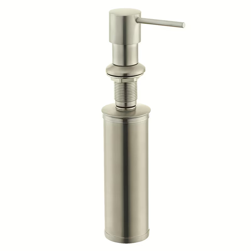 Įleidžiamas skysto muilo dozatorius SIKO Supersteel 250 ml pro praustuvui ir virtuvės plautuvė