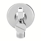 Chrominis kampinis ventilis su integruotu filtru pro prijungimas praustuvo maišytuvai arba KLOZETAS