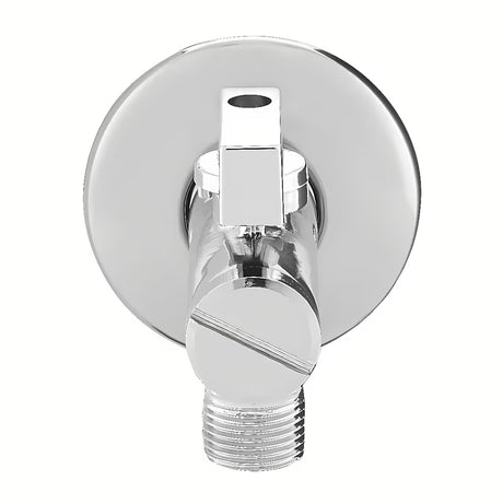 Chrominis kampinis ventilis su integruotu filtru pro prijungimas praustuvo maišytuvai arba KLOZETAS