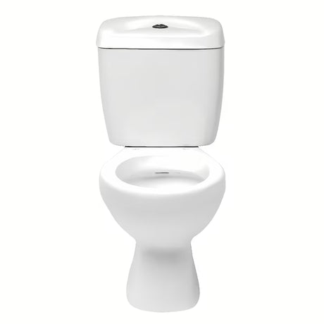 Baltas PASTATOMAS klozetas Multi Eur klasikinio stiliaus, su galiniu nuotaku ir DualFlush mechanizmu