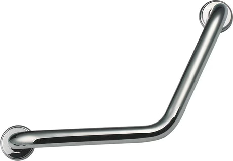 Sieninis vonios kambario rankena Multi Chrome iš nerūdijančio plieno pro saugesniam judėjimui