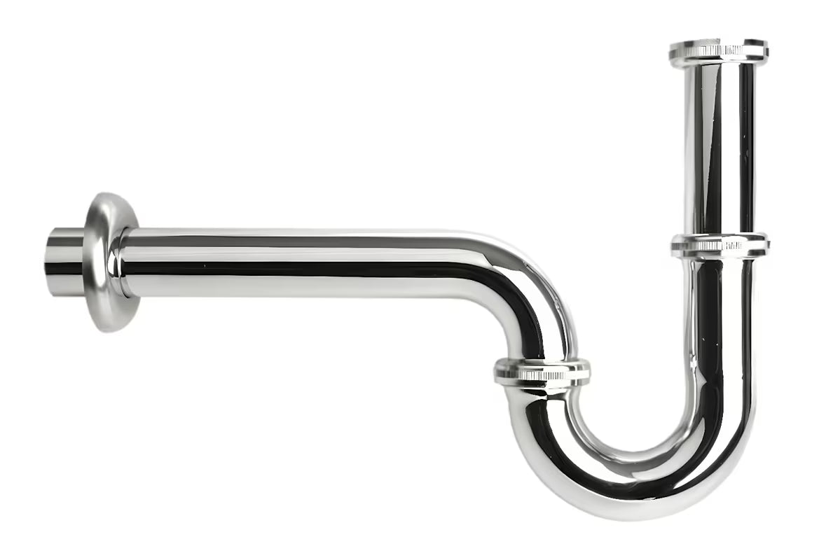 Dizaineriškas praustuvo sifonas SIKO Multi, chrome apdaila, pro, 32 mm skersmens