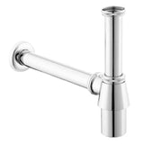 Dizaineriškas praustuvo sifonas SIKO Multi praustuvui, apdaila – chrome pro, skersmuo 32 mm.