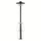 Dizaineriškas praustuvo sifonas pro praustuvui, apdaila – chrome, skersmuo 32 mm.
