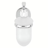 Elegantiškas skysto muilo dozatorius Multi Simple, chrome pro kasdieniam naudojimui vonios kambaryje.