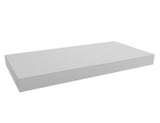Pakabinama stalviršis praustuvui Naturel Dolce, spalva glossy white, matmenys 100x8x50 cm.