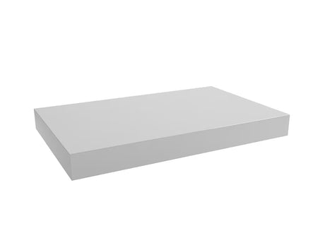Pakabinama stalviršis praustuvui Naturel Dolce 80x50x8 cm, spalva glossy white