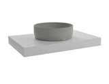 Pakabinama stalviršis praustuvui Naturel Dolce 80x50x8 cm, spalva glossy white