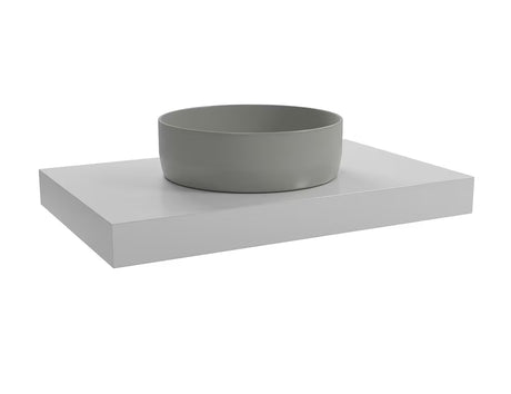 Pakabinama stalviršis praustuvui Naturel Dolce 80x50x8 cm, spalva glossy white