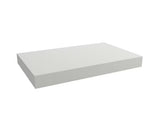 Naturel Dolce pakabinama stalviršis praustuvui 80x50x8 cm, baltas matinis (white matt)