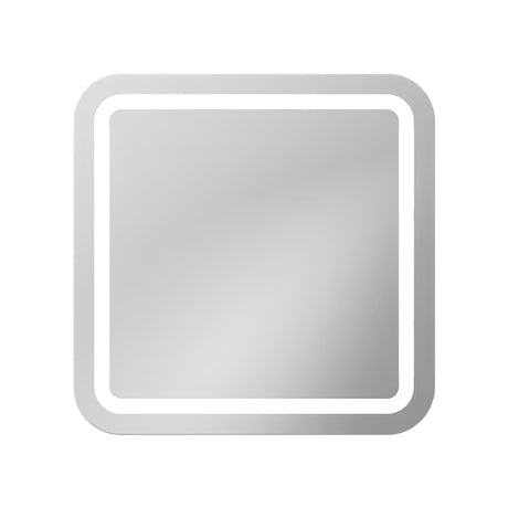 Kvadratinis LED veidrodis Naturel Pavia 60x60 cm su perimetriniu apšvietimu ir nuožulniais kraštais
