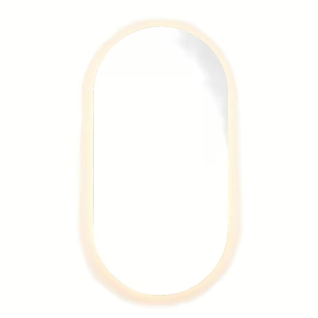 Ovalus LED veidrodis Naturel Project 60x120 cm su jutikliu su apsauga nuo rasojimo