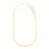 Ovalus LED veidrodis Naturel Project 40x80 cm su apsauga nuo rasojimo ir jutikliniu valdymu