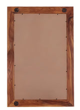 Sieninis veidrodis Naturel Wood 60x90 cm iš masyvaus palisandro, šiltų rudų atspalvių