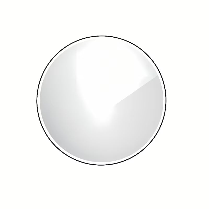 Apvalus juodas LED veidrodis Naturel 80 cm su perimetriniu apšvietimu vonios kambariui