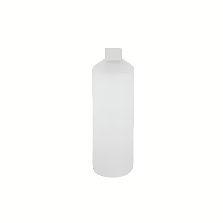 Balta atsarginė įmontuojamo dozatoriaus talpa Nimco, 350 ml tūrio.