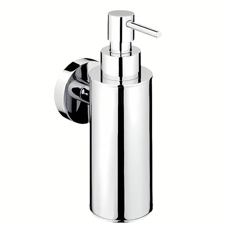 Chromuotas skysto muilo dozatorius Nimco Unix su metaliniu korpusu ir plastikine pompa