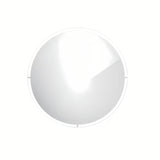 Apvalus vonios kambario LED veidrodis Nimco su perimetriniu apšvietimu, skersmuo 800 mm, aliuminio rėmas.