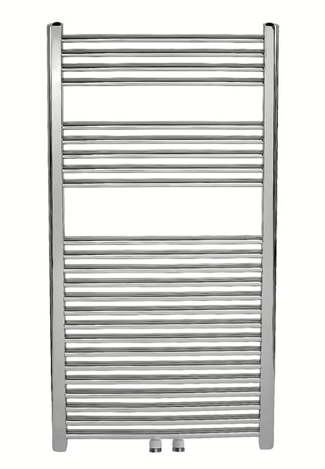 Kombinuotas vonios kambario rankšluosčių džiovintuvas Novaservis Chrome 60x120 cm chromo apdailos.
