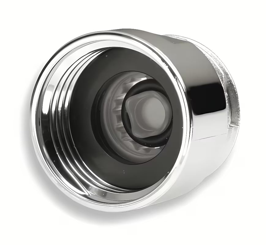 Perlatorius Novaservis PCH3VL kaip vandens taupymo priemonė pro dušo ir vonios maišytuvui 1/2" x 1/2".