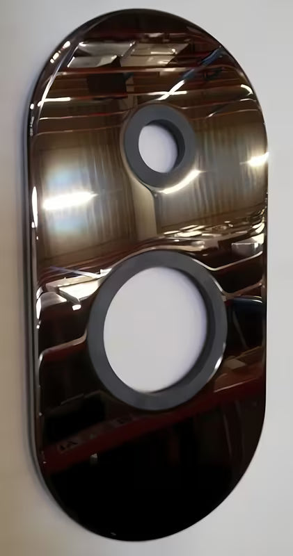 Rozetė Optima pro maišytuvui VA215 pro vamzdžių išvadų uždengimui ir tvarkingam montavimo užbaigimui