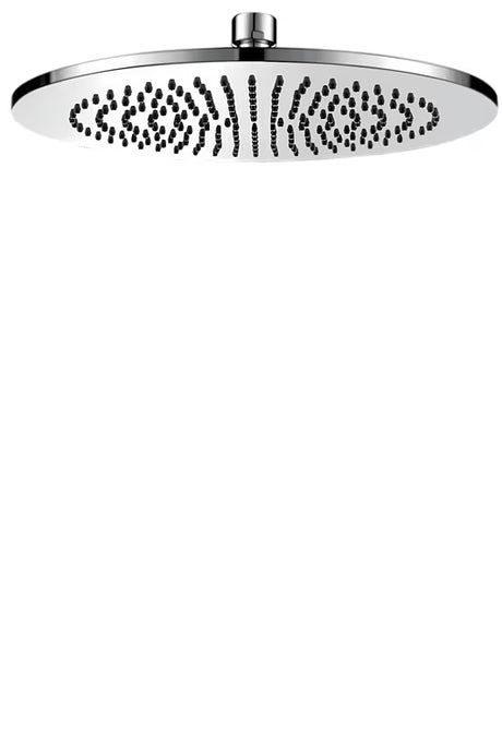 Apvali žalvarinė viršutinis dušas Optima Chrome, 20 cm skersmens, chromo spalvos