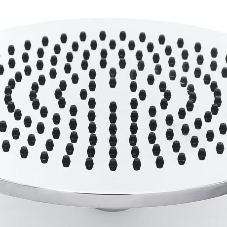 Apvali žalvarinė viršutinis dušas Optima Chrome, 20 cm skersmens, chromo spalvos