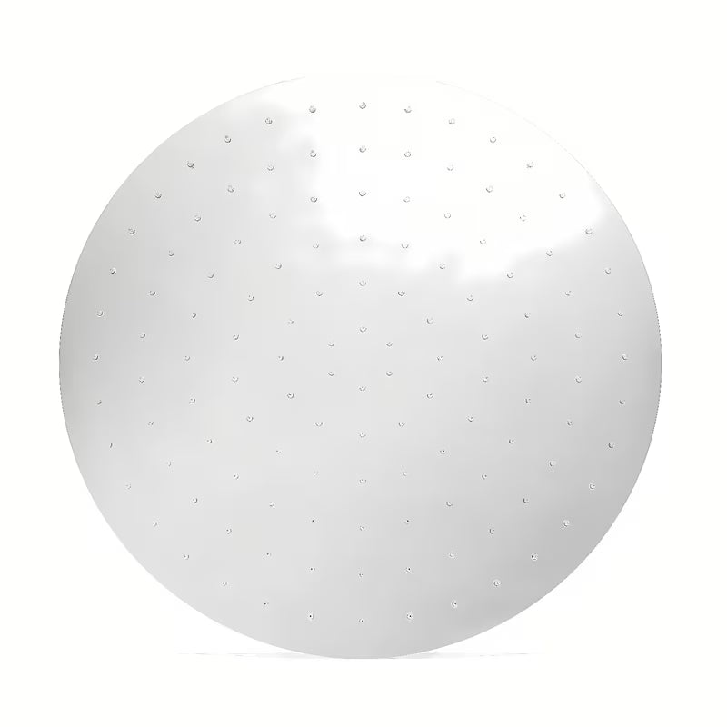 Žalvarinė viršutinis dušas Optima Chrome, apvalaus dizaino, 40 cm skersmens.