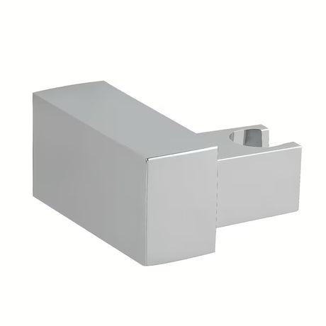 Optima rankinio dušo komplektas chromo spalvos su rankine dušo galvute, laikikliu ir dušo žarna