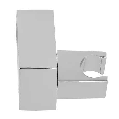 Optima rankinio dušo komplektas chromo spalvos su rankine dušo galvute, laikikliu ir dušo žarna