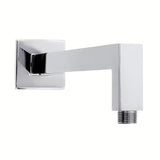 Dušo galvos Alkūnė Optima Chrome kvadratinio dizaino, ilgis 40 cm, pro viršutiniam dušui.