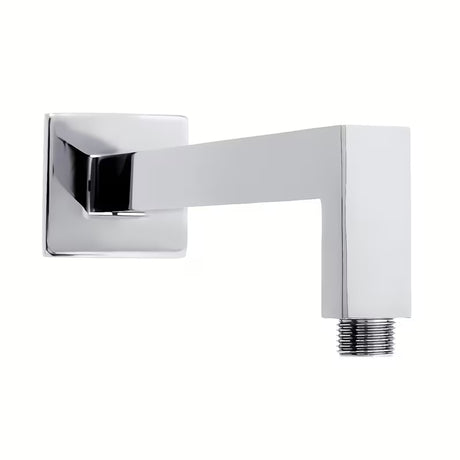 Dušo galvos Alkūnė Optima Chrome kvadratinio dizaino, ilgis 40 cm, pro viršutiniam dušui.