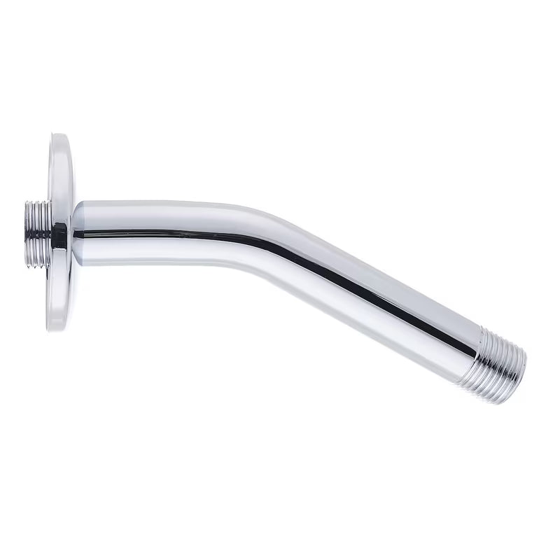 Sieninis dušo galvos alkūnė Optima Chrome, ilgis 14,5 cm, chromo spalvos
