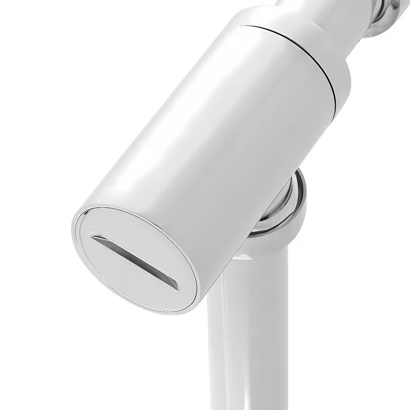 Chromuotas dizaineriškas praustuvo sifonas Optima Chrome, 32 mm skersmens, pro moderniam vonios kambariui.