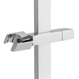Kampuota dušo stovas Optima Chrome su slankiojančiu laikikliu, ilgis 68 cm