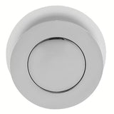 Chromuotas praustuvo dugno vožtuvas ClickClack pro praustuvai su persipylimu, su nuimamu dangteliu